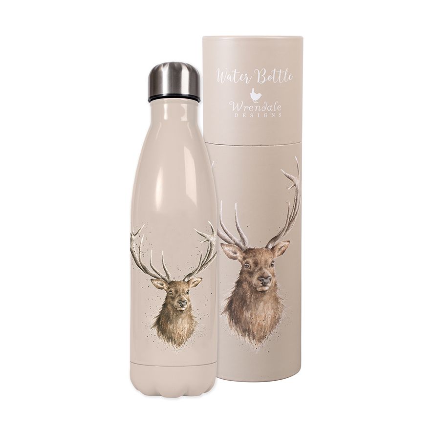Wrendale ‘Portrait Of A Stag’ Water Bottle 500ml