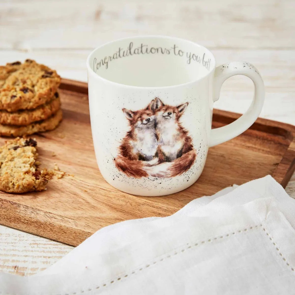 Wrendale ‘Congratulations To You Both’ Mug