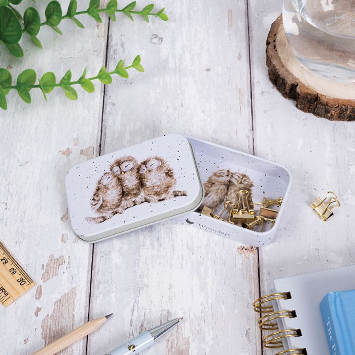 Wrendale ‘Owlets’ Owl Mini Tin