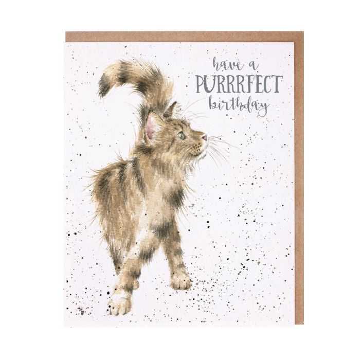 Wrendale ‘Just Purrrfect’ Cat Birthday Card