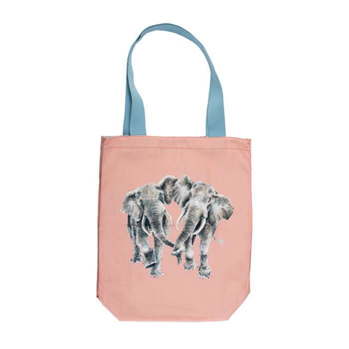 Wrendale ‘Age Is Irrelephant’ Elephant Canvas Bag