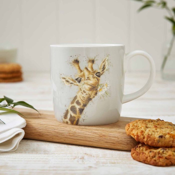 Wrendale ‘Flowers’ Giraffe Mug