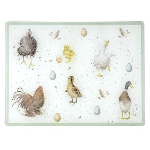 Wrendale ‘Country Set’ Country Animal Glass Worktop Saver