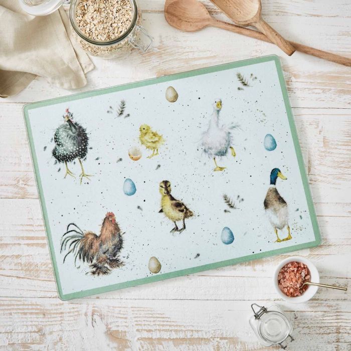 Wrendale ‘Country Set’ Country Animal Glass Worktop Saver