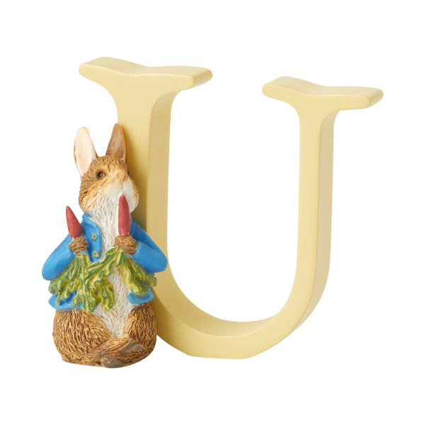 Peter Rabbit Alphabet Letter - U