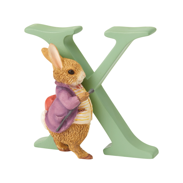 Peter Rabbit Alphabet Letter - X