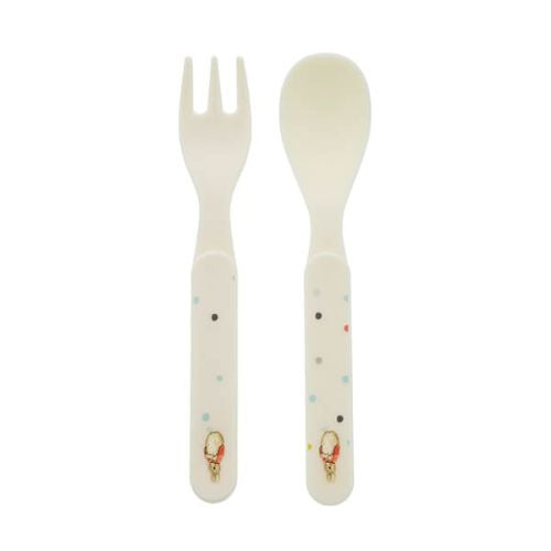 Flopsy Fork and Spoon Set by Beatrix Potter A30645