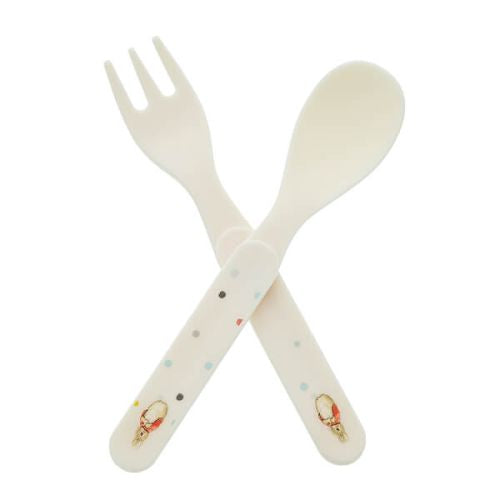 Flopsy Fork and Spoon Set by Beatrix Potter A30645