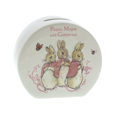Beatrix Potter Flopsy Mopsy And Cottontail Money Bank