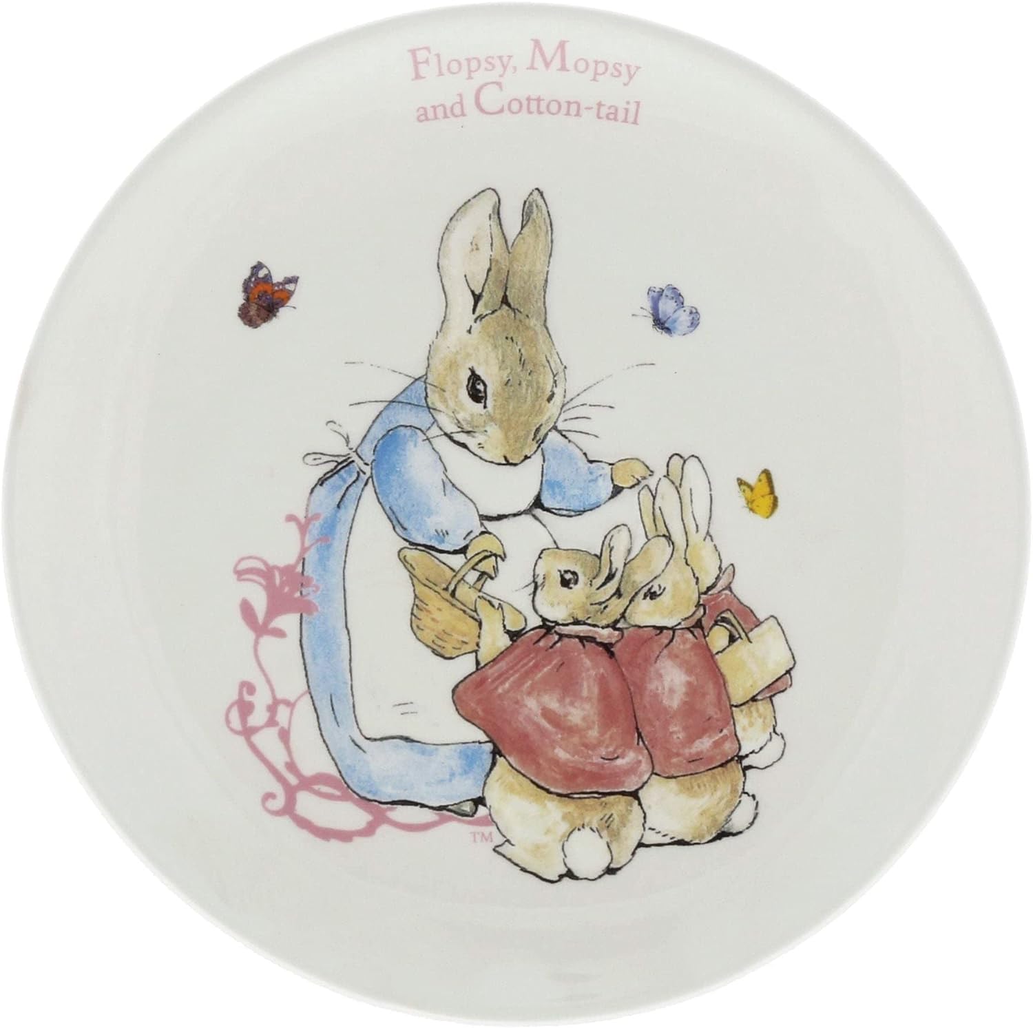 Beatrix Potter Flopsy Mopsy And Cotton-tail 3 Piece Nursery Set