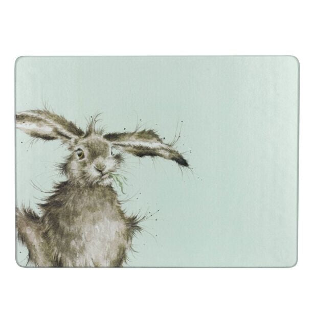 Wrendale ‘Hare Brained’ Glass Worktop Saver