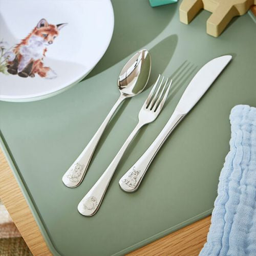 Wrendale ‘Little Wren’ 3 Piece Cutlery Set