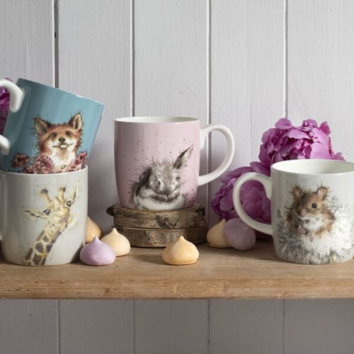 Wrendale ‘Poppy Field’ Fox Large Mug
