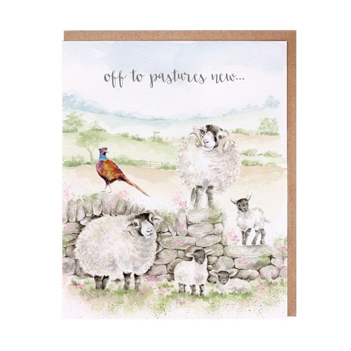 Wrendale ‘Off To Pastures New…’ Card