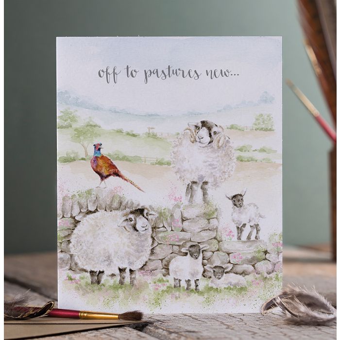Wrendale ‘Off To Pastures New…’ Card