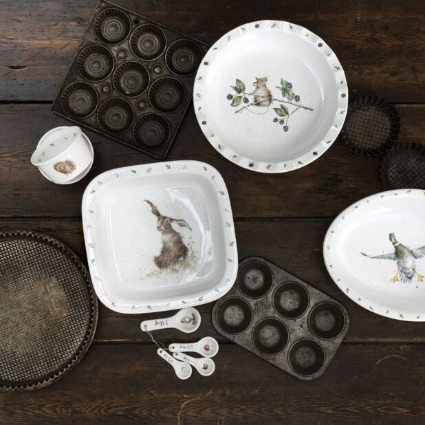 Wrendale ‘Hare Brained’ Square Dish