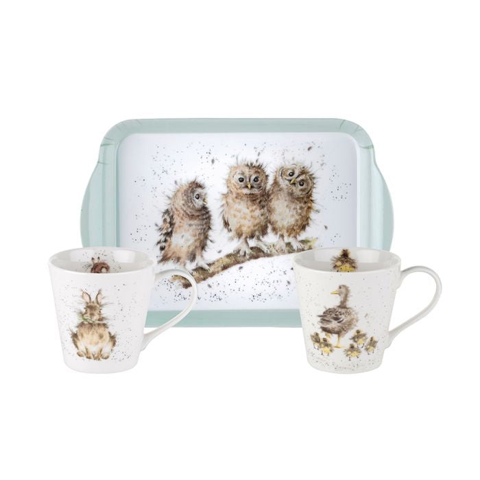 Wrendale ‘Country Animal’ Mug & Tray Set