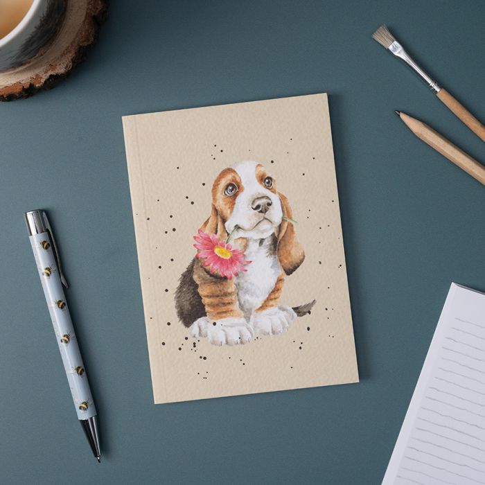 Wrendale ‘Just For You’ Basset Hound A6 Notebook