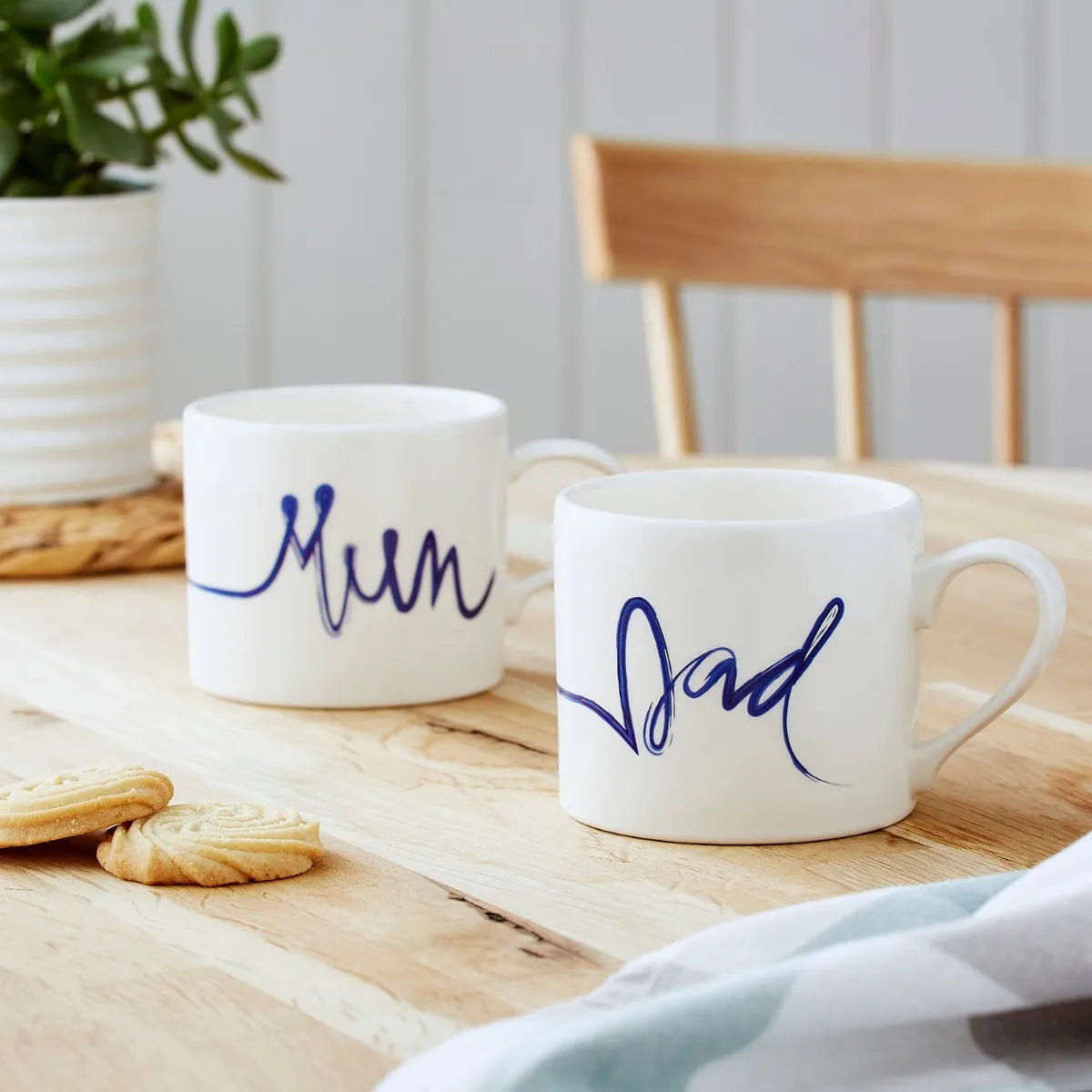 Portmeirion Mug Meirion Dad Mug Blue & White
