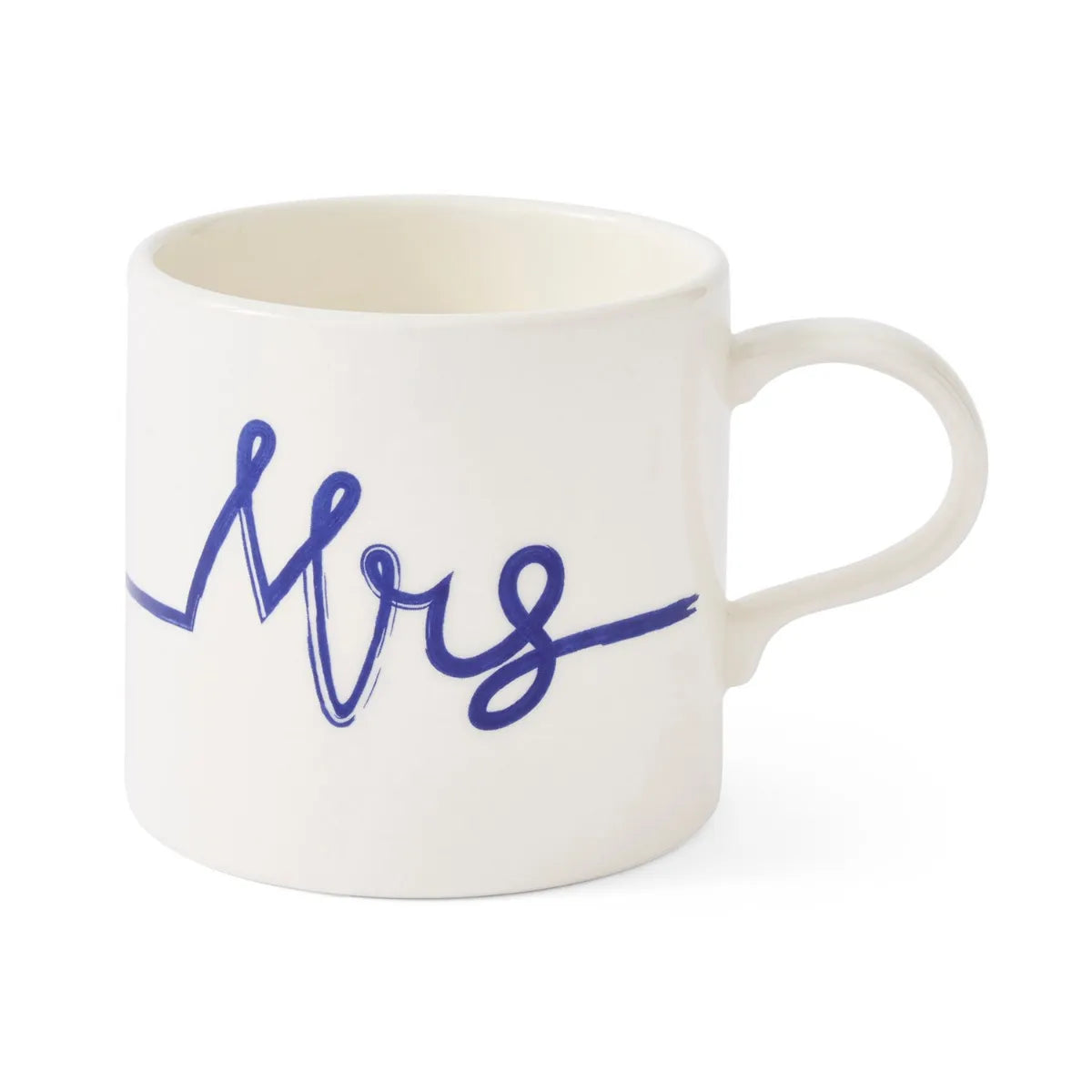 Portmeirion Mug Meirion Mrs Mug, Blue & White