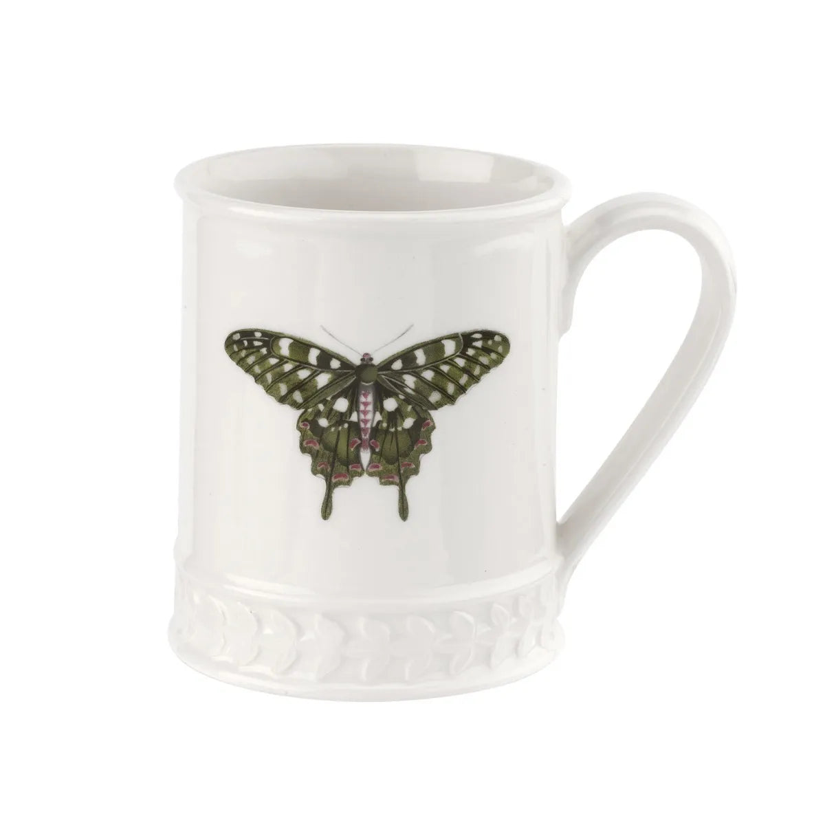 Portmeirion Botanic Garden Harmony Butterfly Mug, White