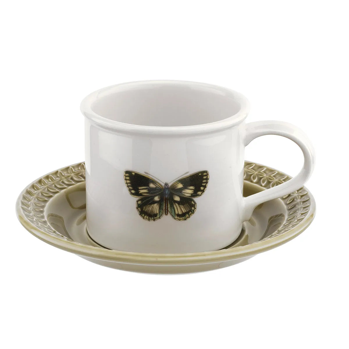 Portmeirion Botanic Garden Harmony Cup & Saucer, Moss