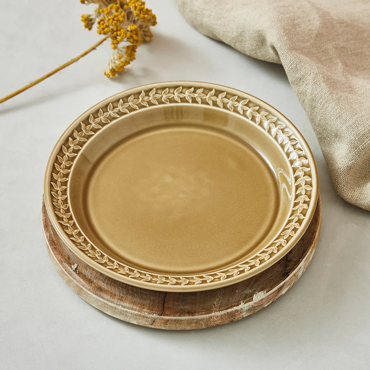 Portmeirion Botanic Garden Harmony Side Plate, Moss