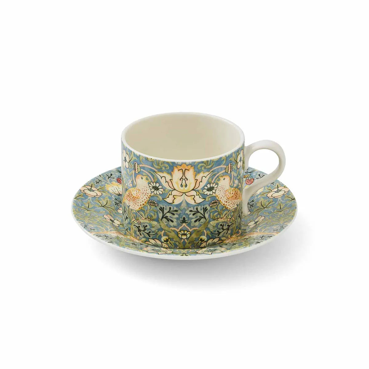Morris & Co. Tea Cup & Saucer Strawberry Theif