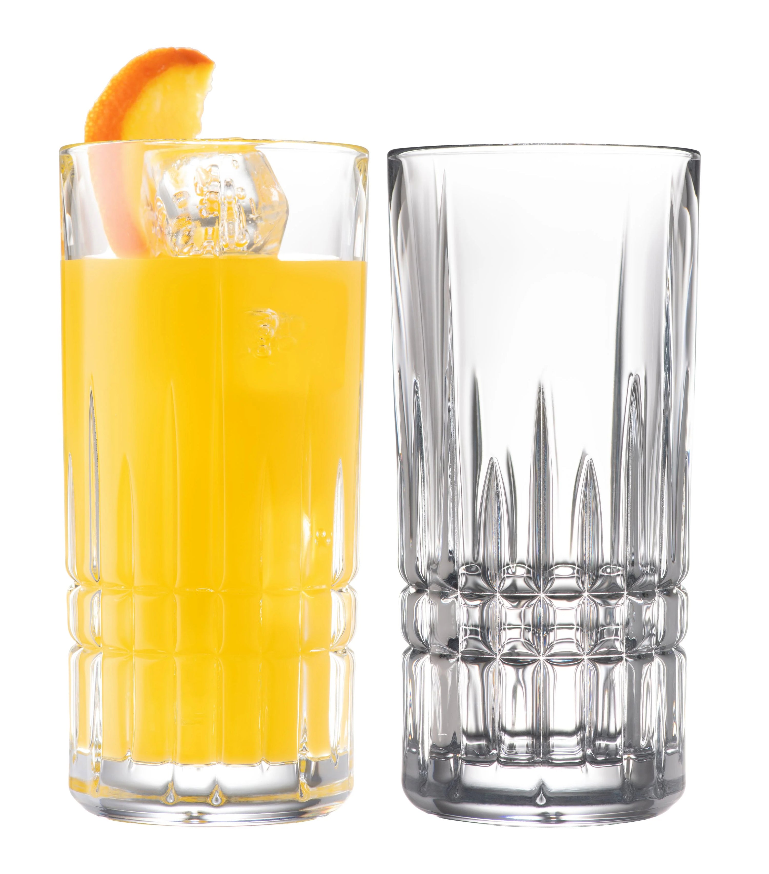 Galway Crystal Liffey Hiball Pair