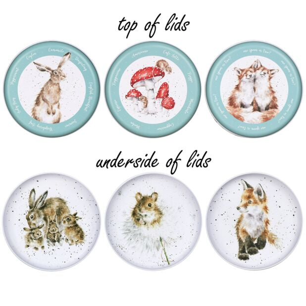 Wrendale ‘The Country Set’ Tea, Coffee, Sugar Canisters