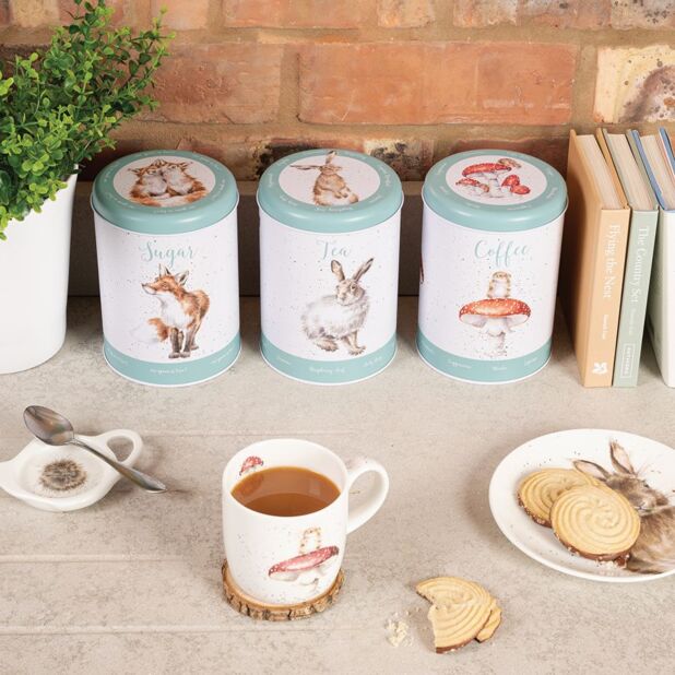 Wrendale ‘The Country Set’ Tea, Coffee, Sugar Canisters