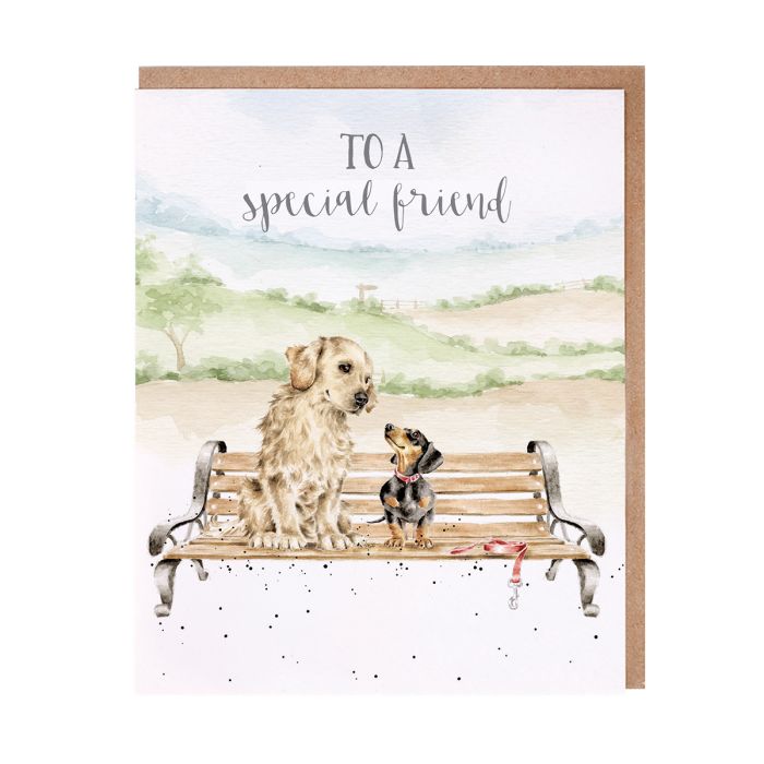Wrendale 'Special Friend' Dog Friendship Card