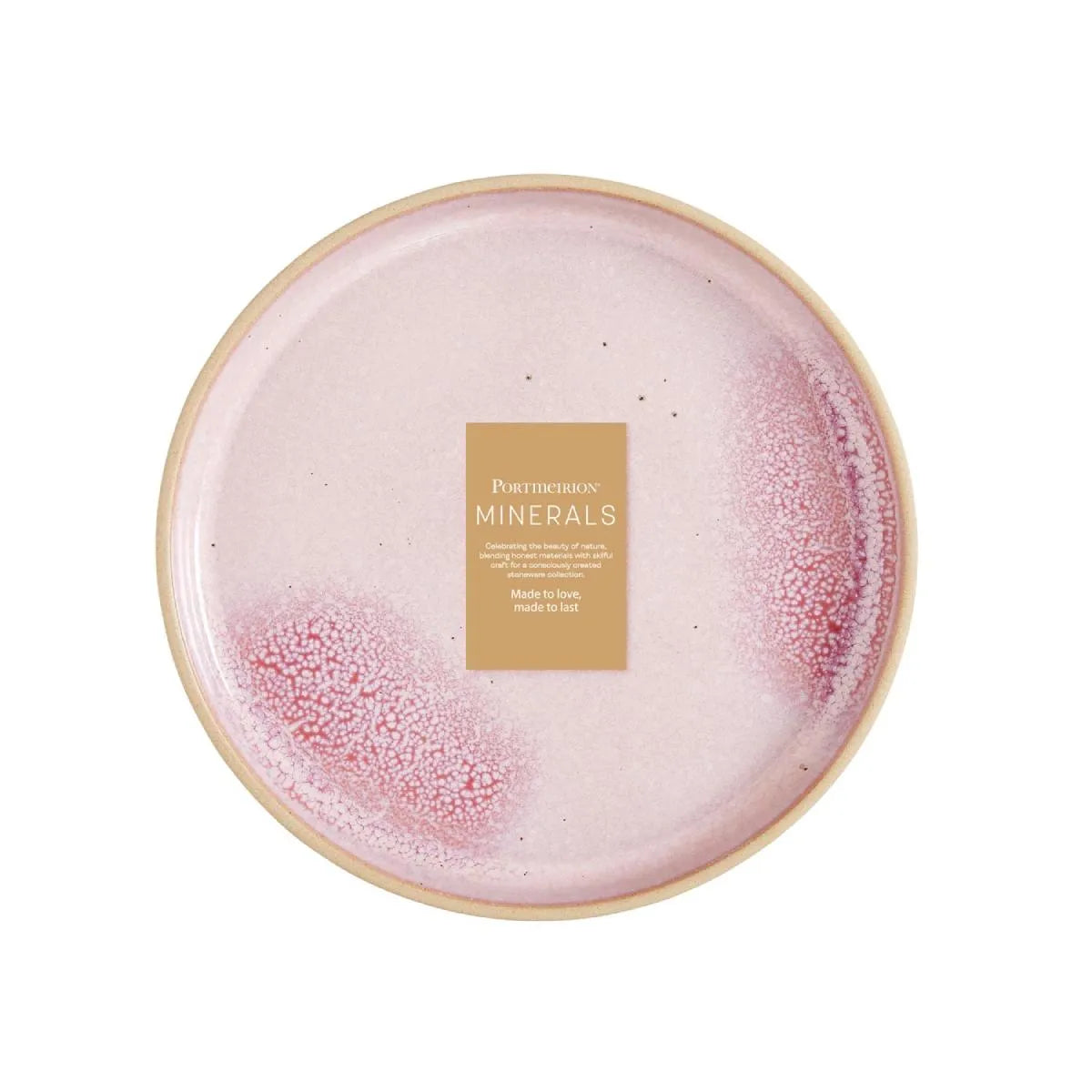 Portmeirion Minerals Rose Quartz Side Plate