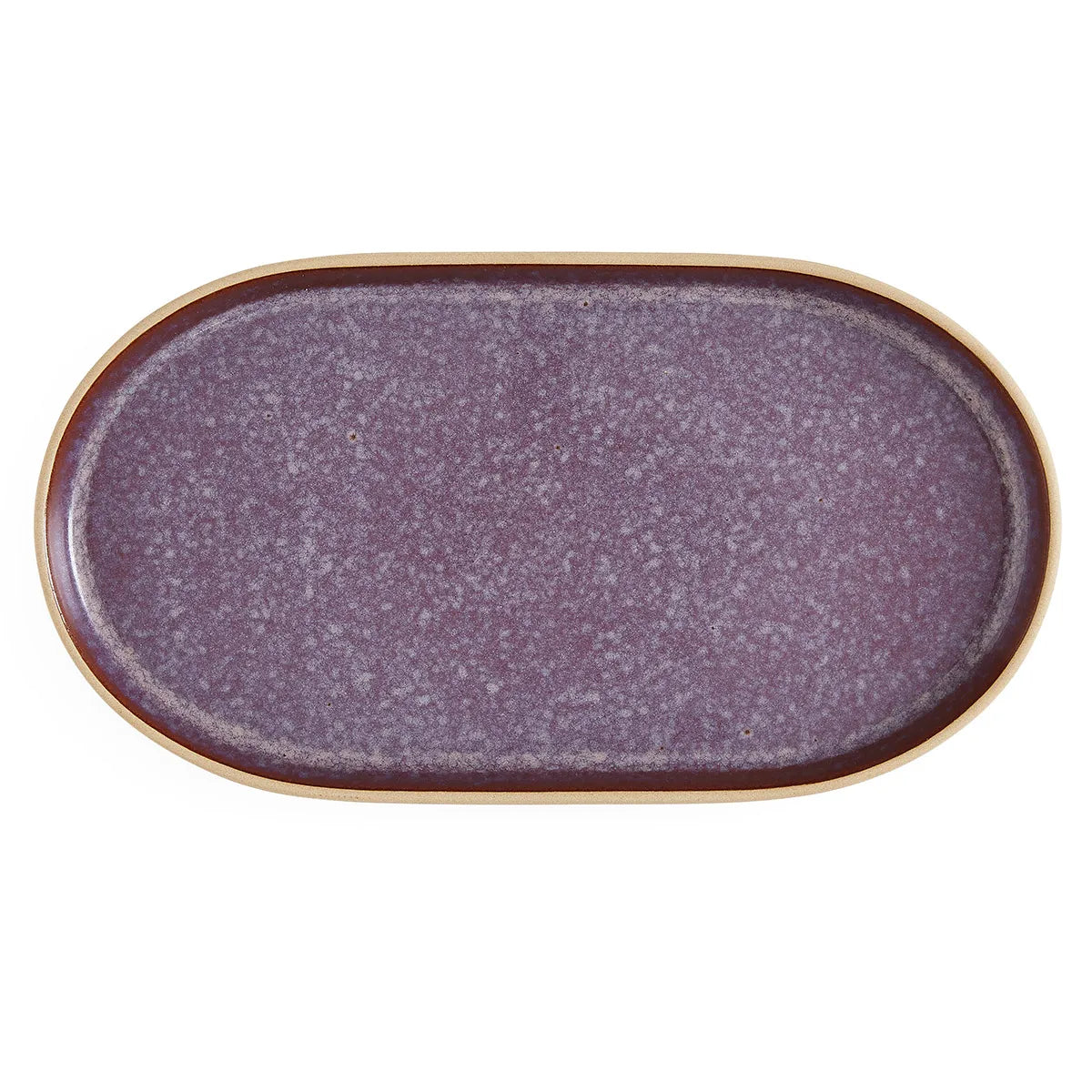 Portmeirion Minerals Amethyst Medium Oval Platter