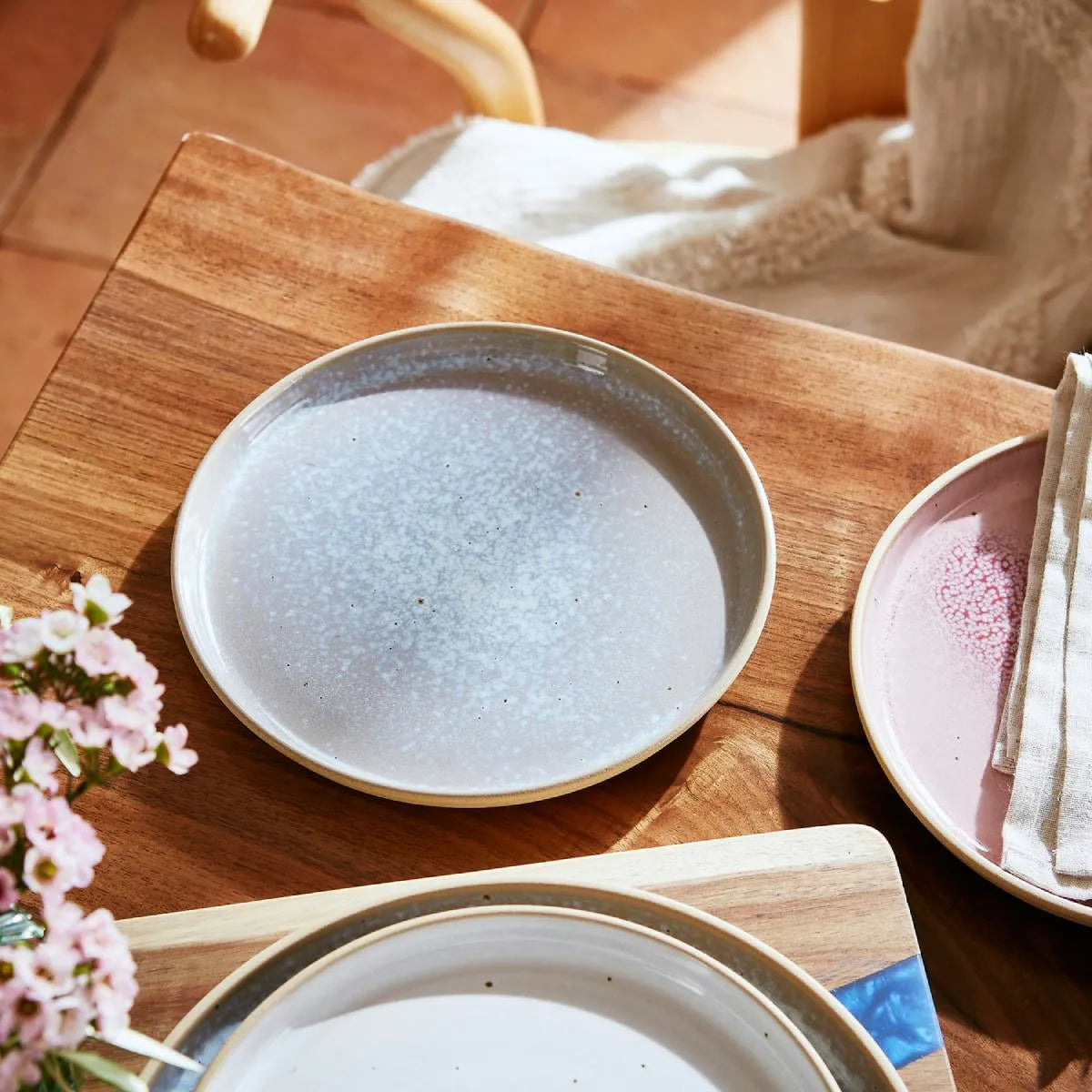 Portmeirion Minerals Aquamarine Side Plate