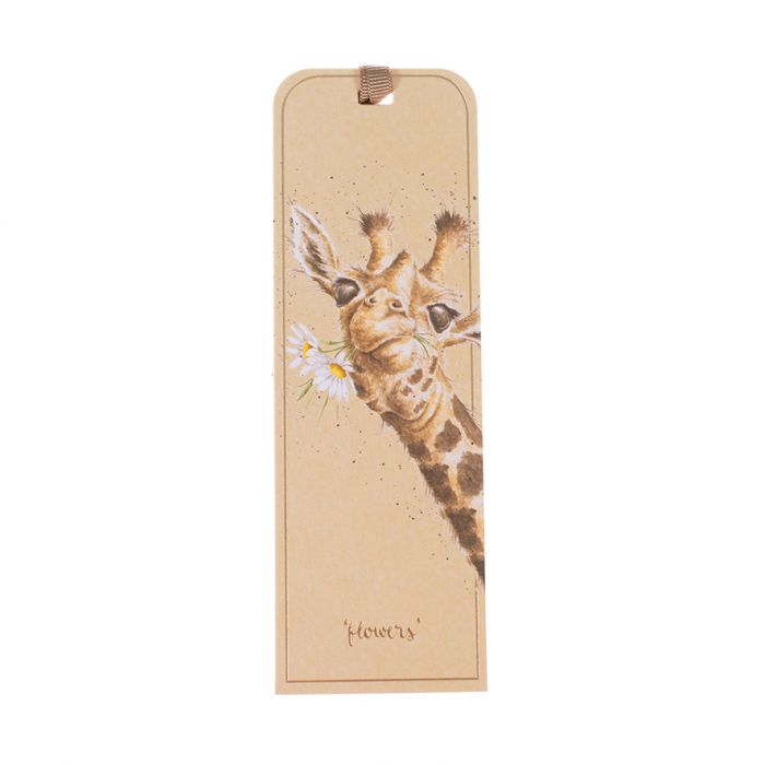 Wrendale ‘Flowers’ Giraffe Bookmark