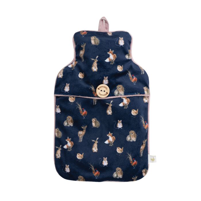 Wrendale Hot Water Bottle ‘Woodlanders’