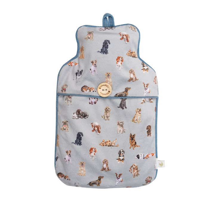 Wrendale Hot Water Bottle ‘Dogs’