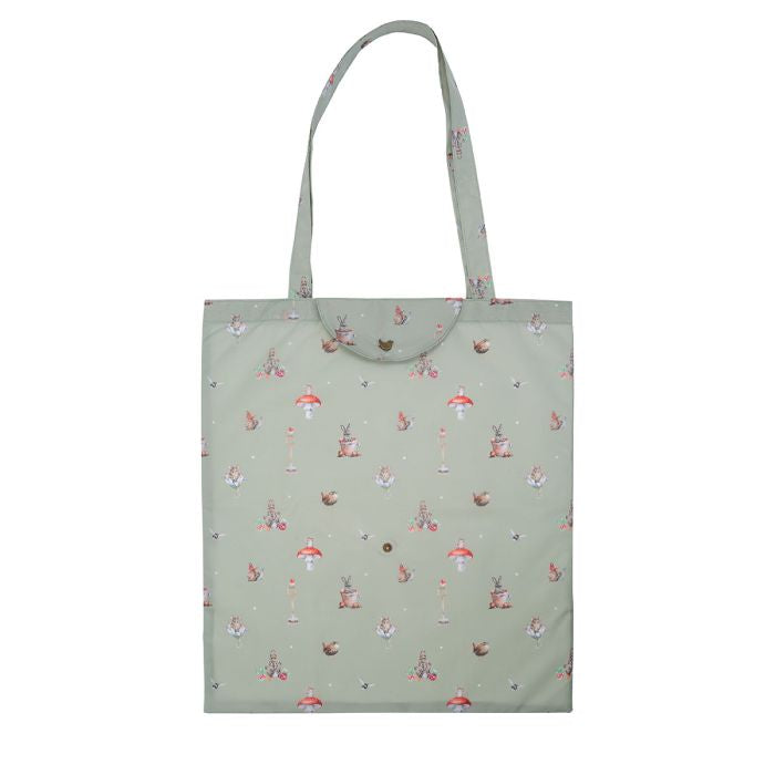 Wrendale ‘Garden Friends’ Animal Folding Shopping Bag