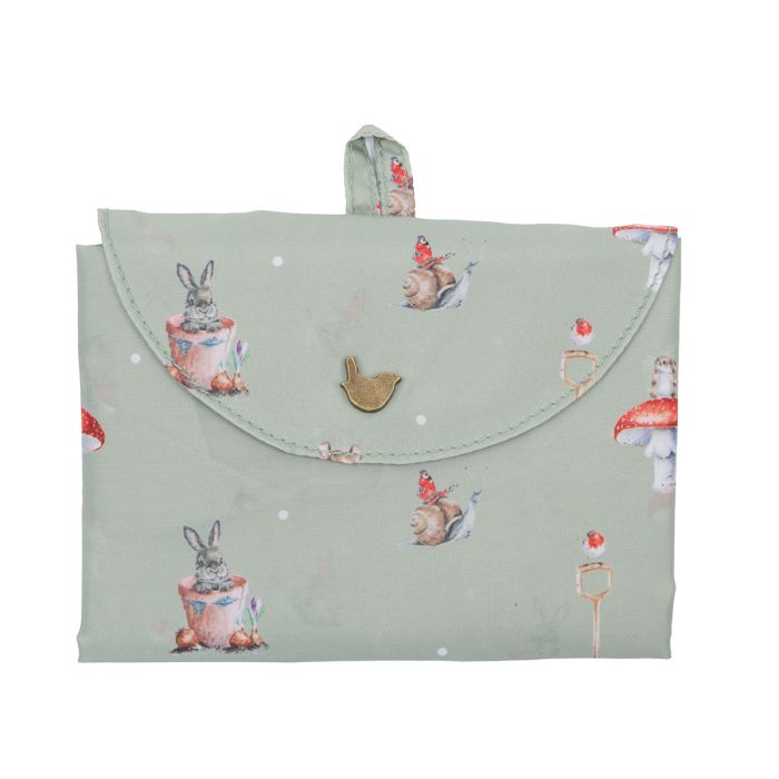 Wrendale ‘Garden Friends’ Animal Folding Shopping Bag