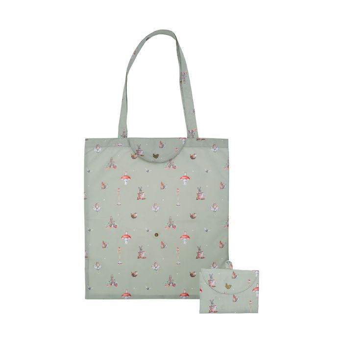 Wrendale ‘Garden Friends’ Animal Folding Shopping Bag