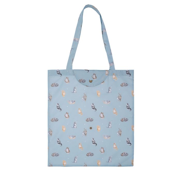 Wrendale ‘Feline Friends’ Foldable Shopping  Bag