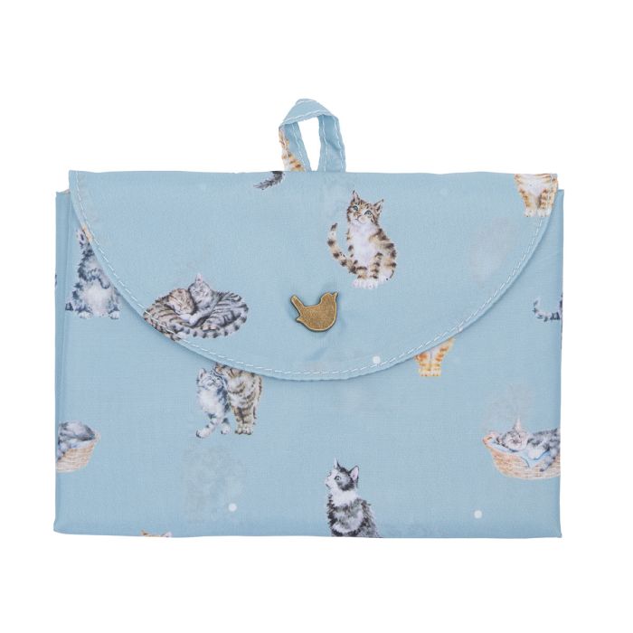 Wrendale ‘Feline Friends’ Foldable Shopping  Bag