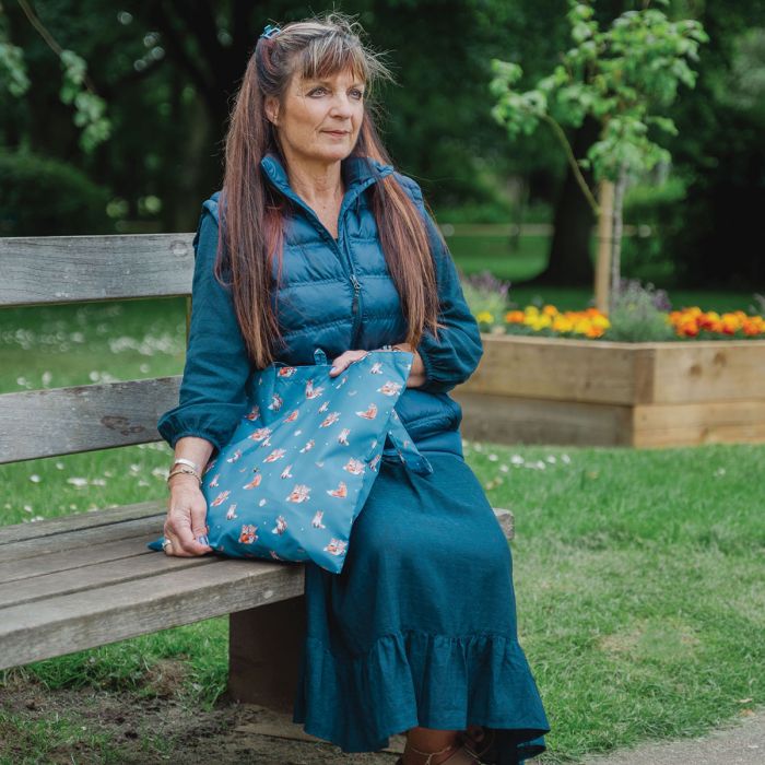 Wrendale ‘Born To Be Wild’ Foldable Shopping Bag