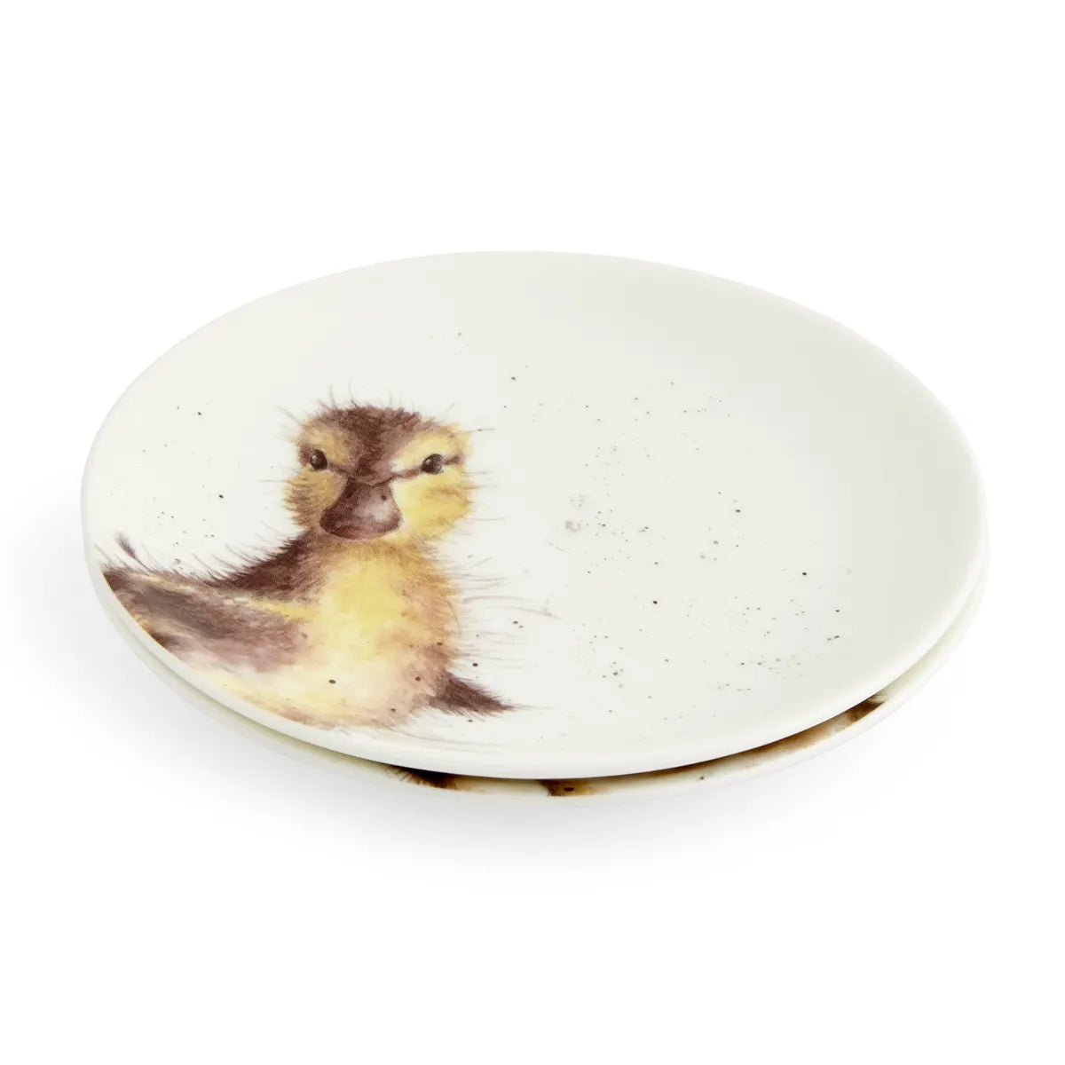 Wrendale Coupe Plate Set Of 2 Bunny & Duck
