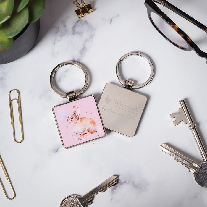 Wrendale ‘I Spy Butterfly’ Metal Keyring