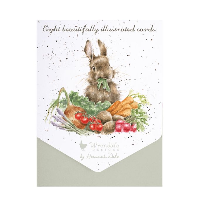 Wrendale ‘Grow Your Own’ Rabbit Note Card Set