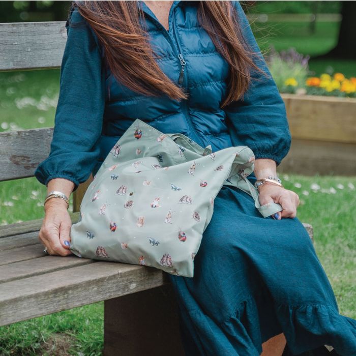 Wrendale ‘Woodlandlanders’ Woodland Animal Foldable Bag