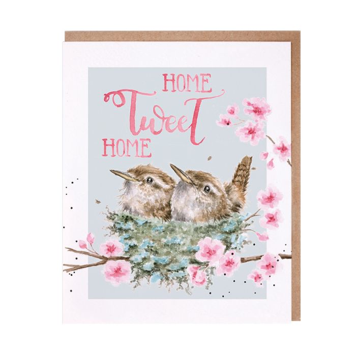 Wrendale ‘Home Tweet Home’ Wren Card
