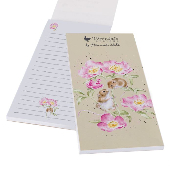 Wrendale ‘Little Whispers’ Mouse Magnetic Shopping Pad